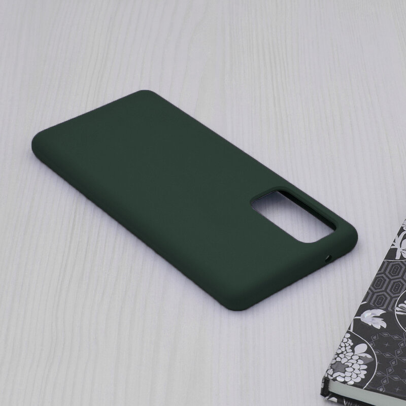 Husa Samsung Galaxy S20 FE Techsuit Soft Edge Silicone, verde inchis