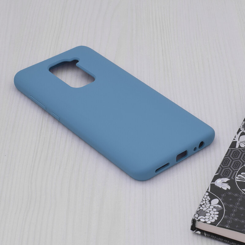 Husa Xiaomi Redmi Note 9 Techsuit Soft Edge Silicone, albastru