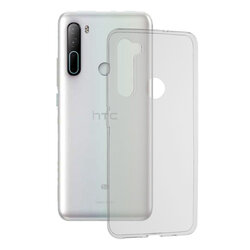 Husa HTC U20 5G Techsuit Clear Silicone, transparenta