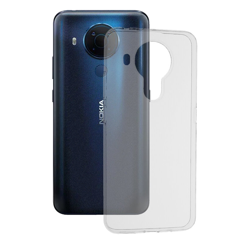 Husa Nokia 5.4 Techsuit Clear Silicone, transparenta