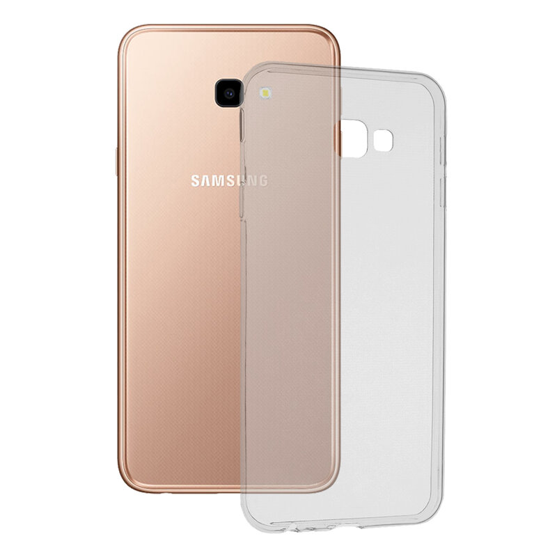 Husa Samsung Galaxy J4 Plus Techsuit Clear Silicone, transparenta