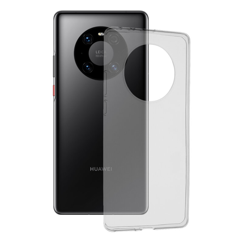 Husa Huawei Mate 40 Pro Techsuit Clear Silicone, transparenta