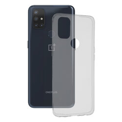 Husa OnePlus Nord N10 5G Techsuit Clear Silicone, transparenta