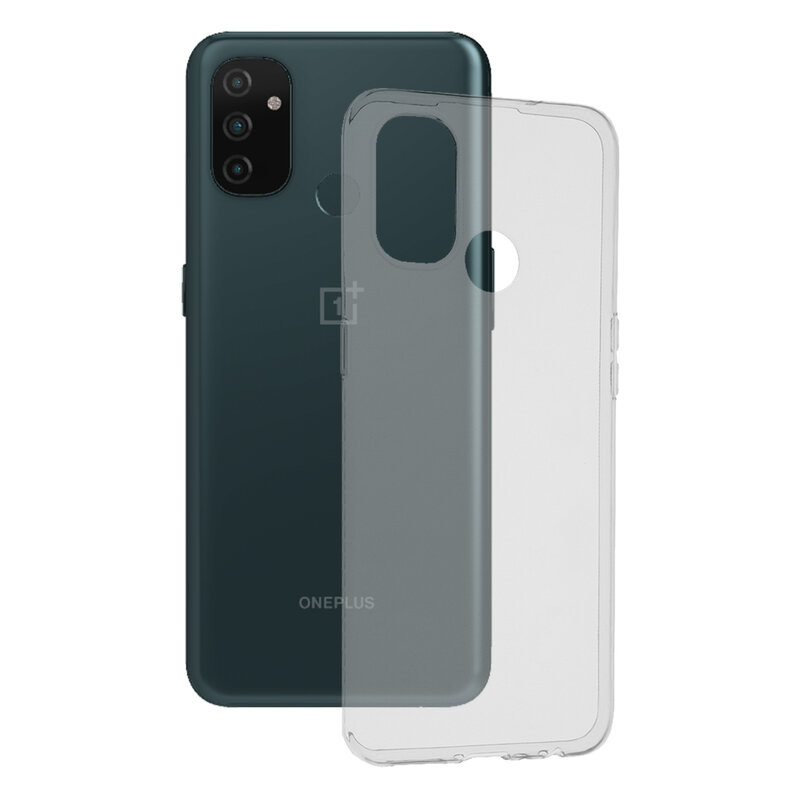 Husa OnePlus Nord N100 Techsuit Clear Silicone, transparenta