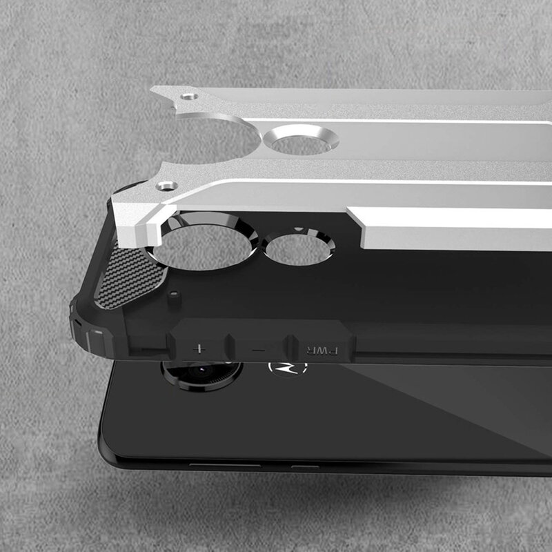 Husa Motorola Moto G7 Techsuit Hybrid Armor, albastru