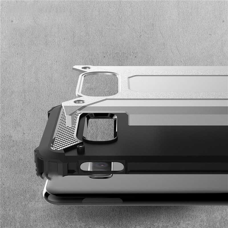 Husa Samsung Galaxy S10e Mobster Hybrid Armor - Argintiu