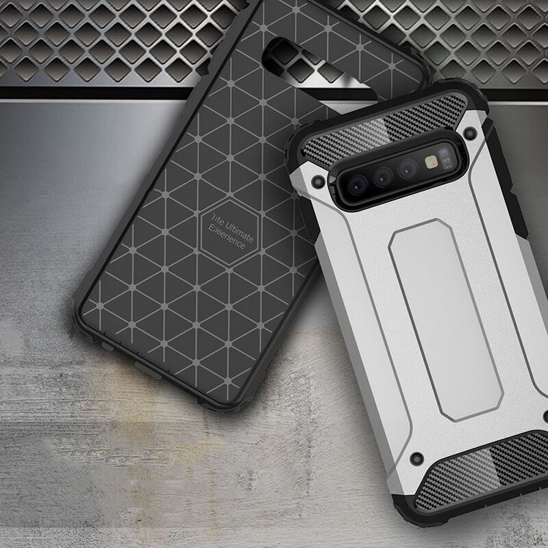 Husa Samsung Galaxy S10 Techsuit  Hybrid Armor, negru