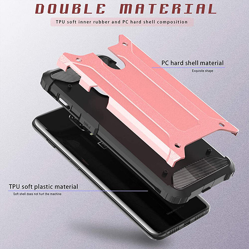 Husa OnePlus 6T Techsuit  Hybrid Armor, auriu