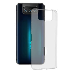 Husa Asus Zenfone 7 Pro ZS671KS Techsuit Clear Silicone, transparenta