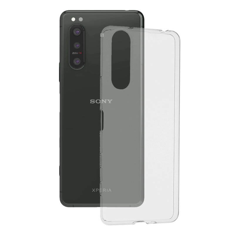 Husa Sony Xperia 5 II Techsuit Clear Silicone, transparenta