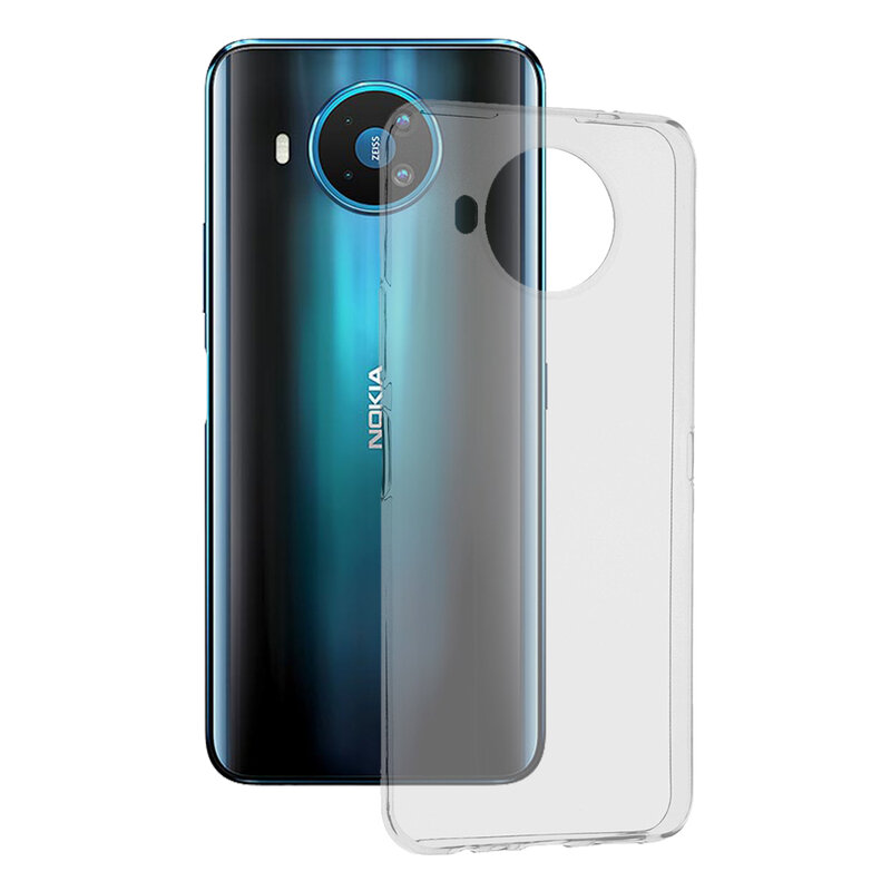 Husa Nokia 8.3 5G Techsuit Clear Silicone, transparenta