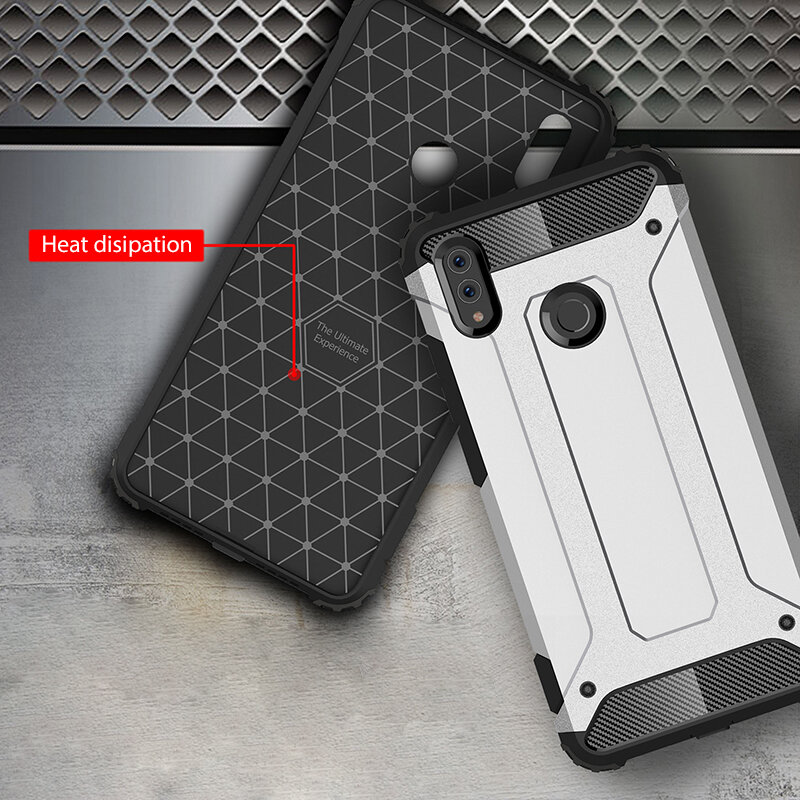 Husa Huawei Honor Note 10 Techsuit Hybrid Armor, auriu