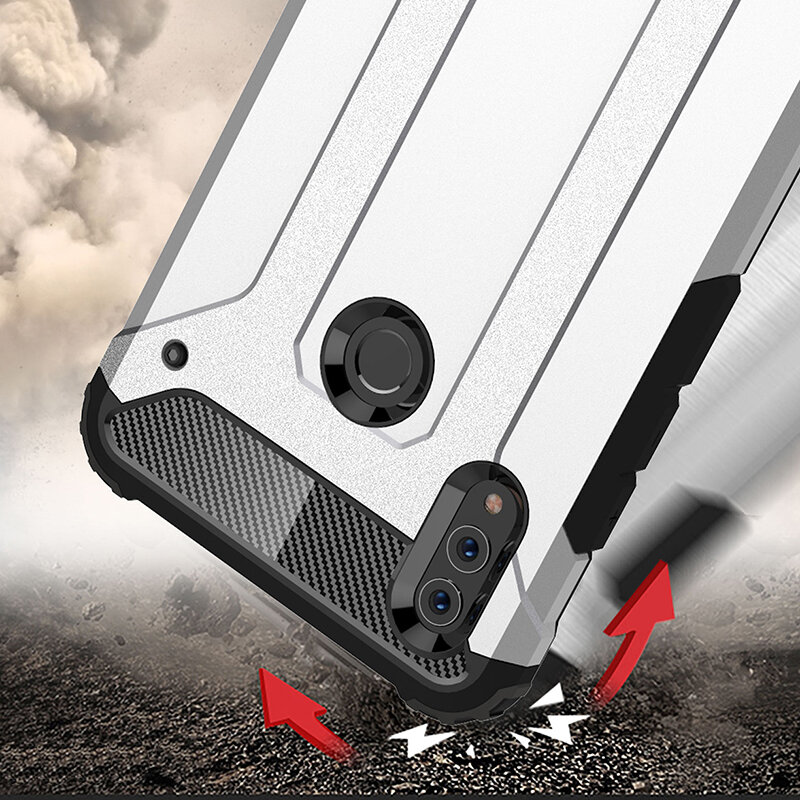 Husa Huawei Honor Note 10 Techsuit Hybrid Armor, auriu