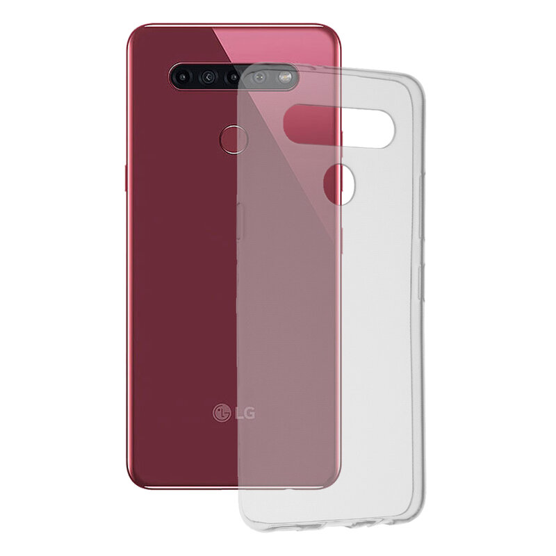 Husa LG K51S Techsuit Clear Silicone, transparenta