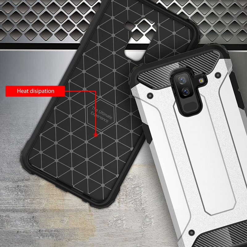 Husa Samsung Galaxy A6 Plus 2018 Mobster Hybrid Armor - Auriu