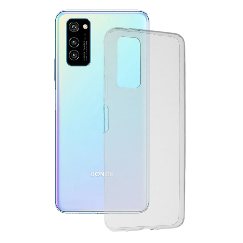 Husa Huawei Honor V30 Techsuit Clear Silicone, transparenta