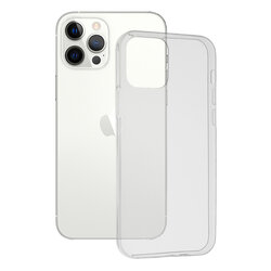 Husa iPhone 12 Pro Techsuit Clear Silicone, transparenta