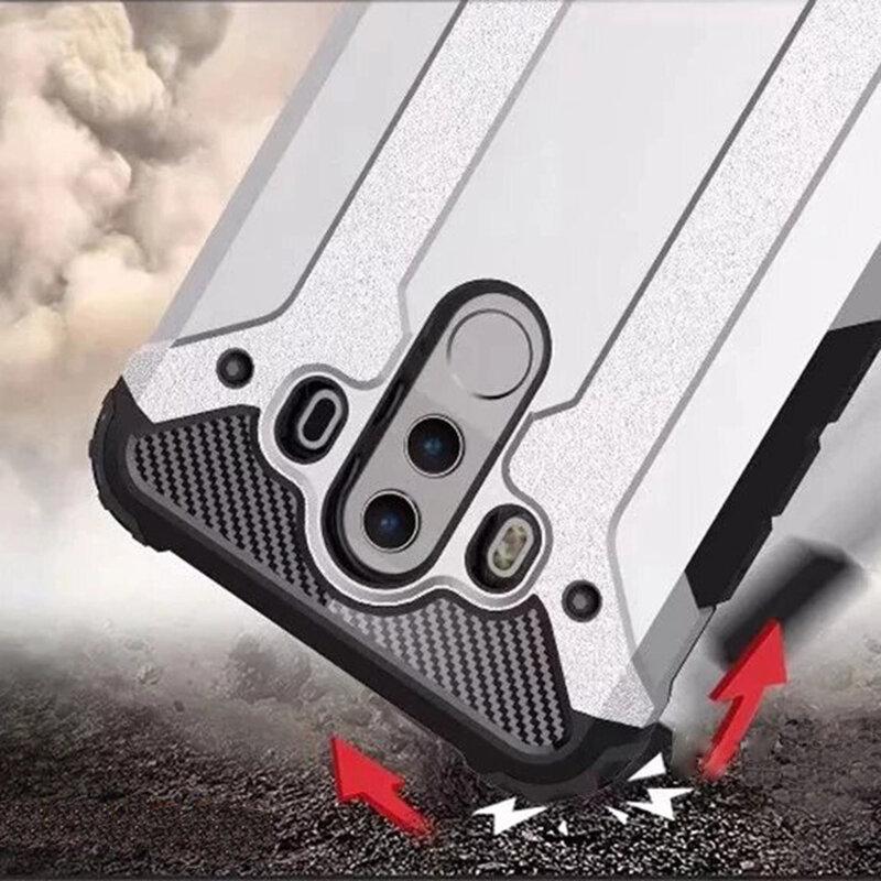 Husa Huawei Mate 10 Pro Techsuit Hybrid Armor, negru
