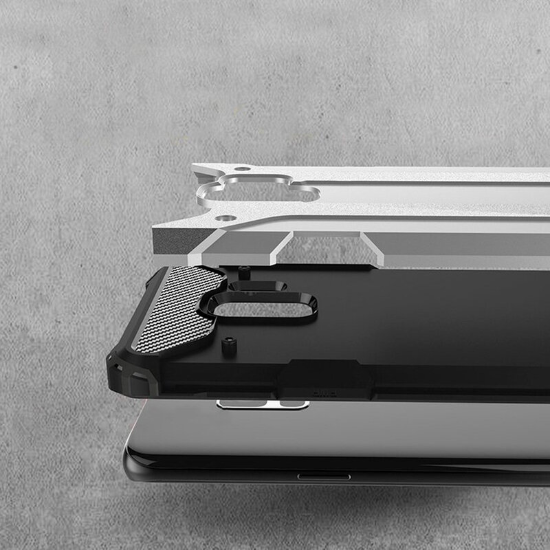 Husa Samsung Galaxy S9 Mobster Hybrid Armor - Argintiu