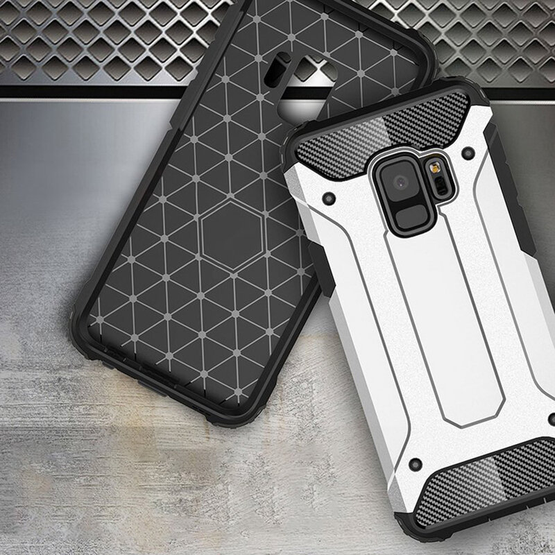 Husa Samsung Galaxy S9 Mobster Hybrid Armor - Albastru
