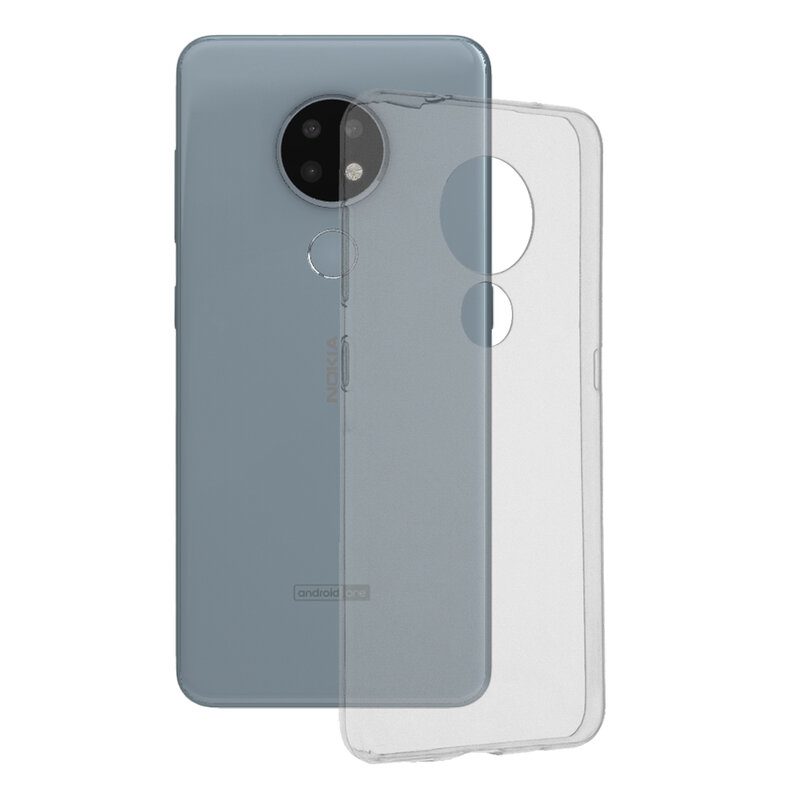 Husa Nokia 6.2 2019 Techsuit Clear Silicone, transparenta