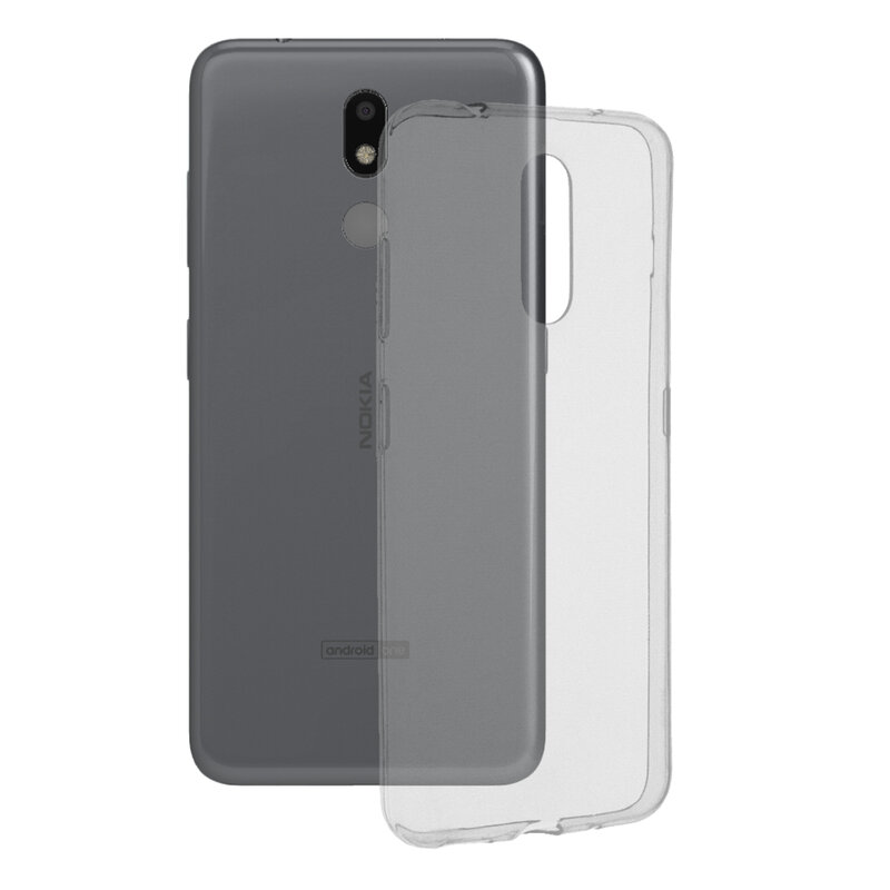 Husa Nokia 3.2 Techsuit Clear Silicone, transparenta