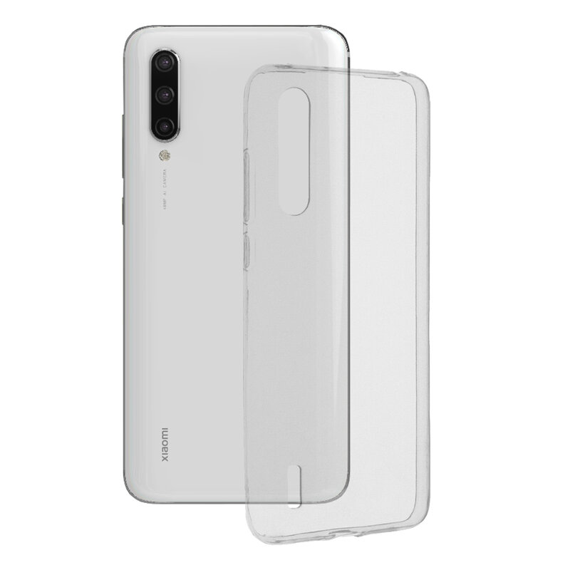 Husa Xiaomi Mi 9 Lite Techsuit Clear Silicone, transparenta