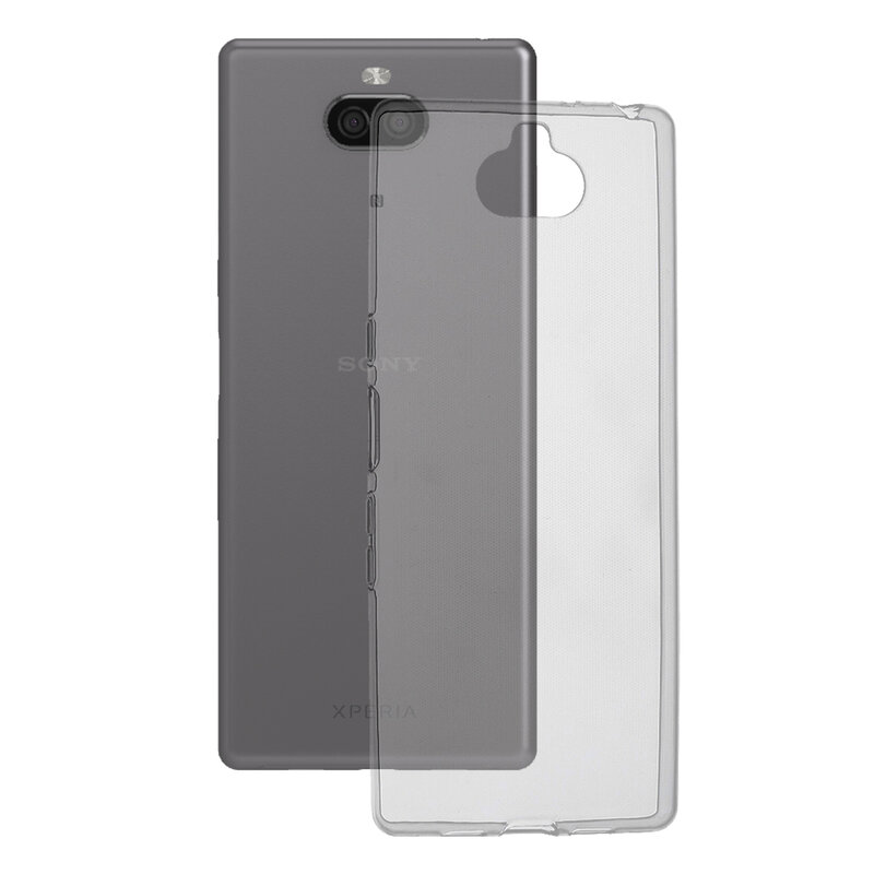 Husa Sony Xperia 10 Techsuit Clear Silicone, transparenta