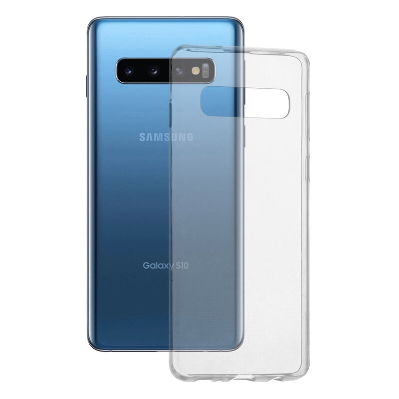 Husa Samsung Galaxy S10 Techsuit Clear Silicone, transparenta