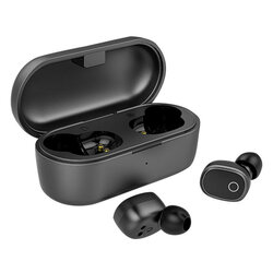 Casti wireless in-ear Ausdom TW01S, active noise cancelling, negru