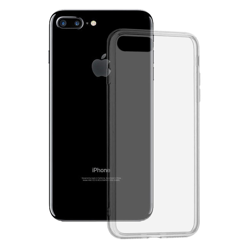 Husa iPhone 7 Plus Techsuit Clear Silicone, transparenta