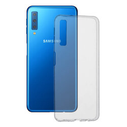 Husa Samsung Galaxy A7 2018 Techsuit Clear Silicone, transparenta