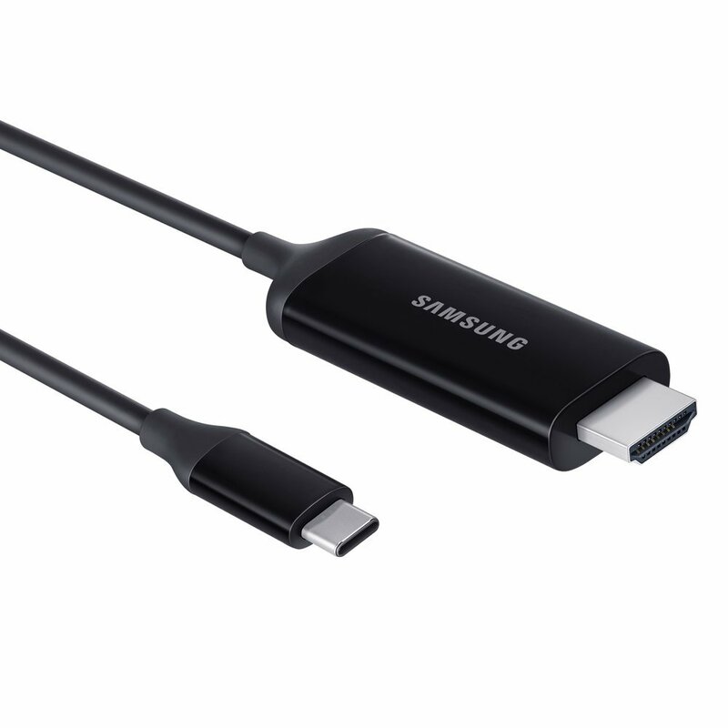 Cablu Samsung DeX USB-C la HDMI, 1.5m, negru, EE-I3100FBEGWW