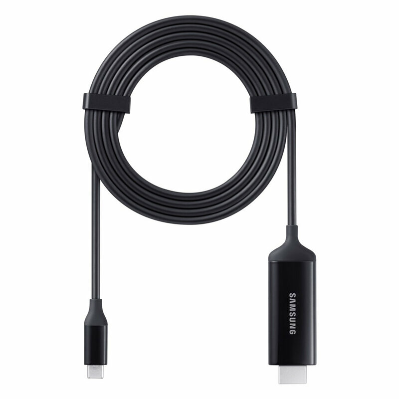 Cablu Samsung DeX USB-C la HDMI, 1.5m, negru, EE-I3100FBEGWW