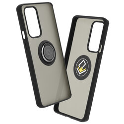 Husa OnePlus 9 Pro Techsuit Glinth Cu Inel Suport Stand Magnetic - Negru