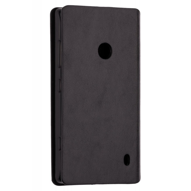 Husa Nokia Lumia 520 Toc Flip Carte Negru