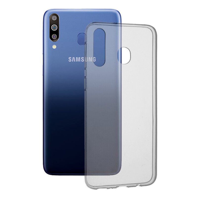 Husa Samsung Galaxy M30 Techsuit Clear Silicone, transparenta