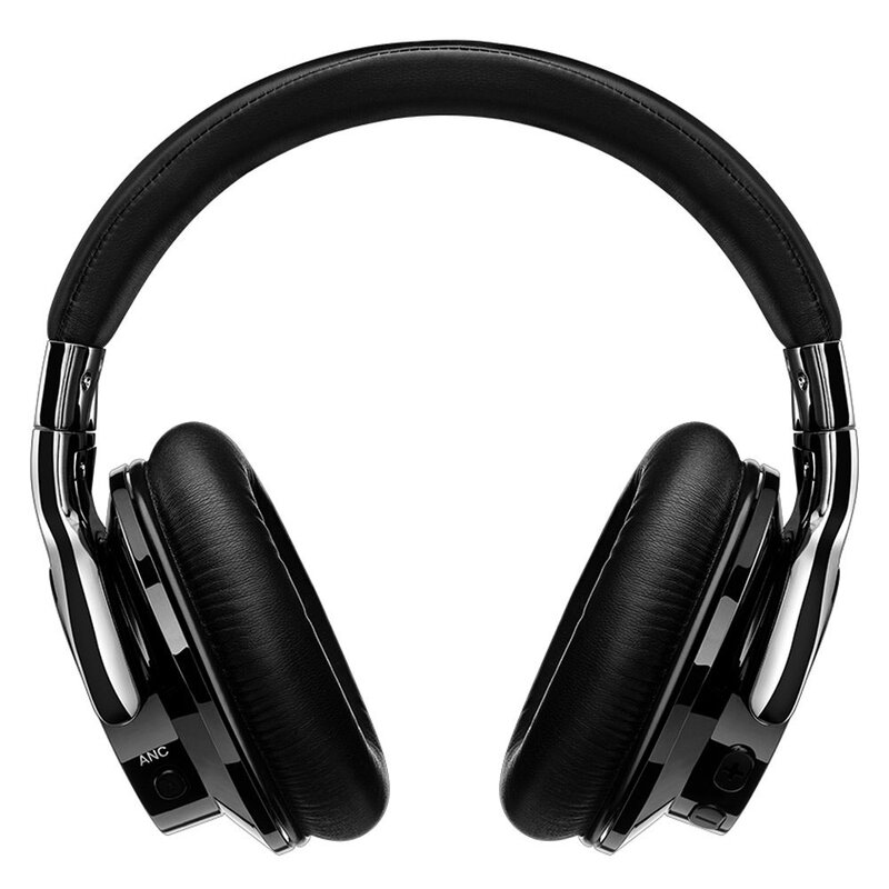 Casti wireless over-ear Ausdom ANC8, active noise cancelling, negru