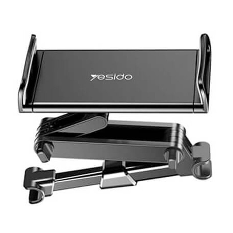 Suport tableta tetiera auto, rotire 360° Yesido C117, negru