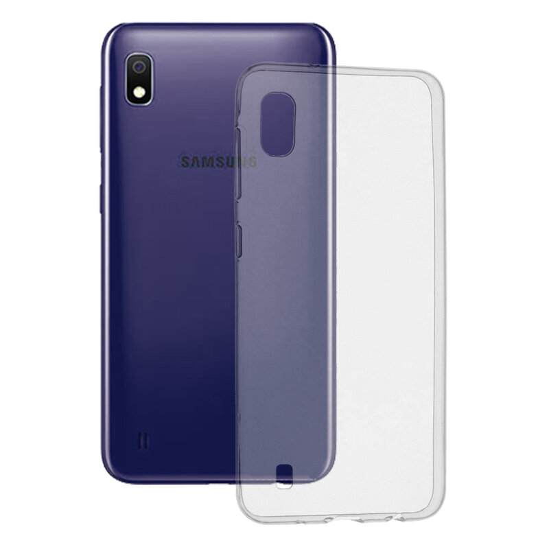 Husa Samsung Galaxy A10 Techsuit Clear Silicone, transparenta