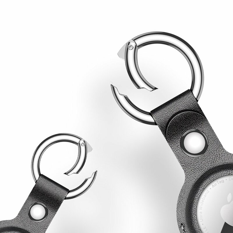 Husa Apple AirTag Loop Dux Ducis tip breloc chei, albastru