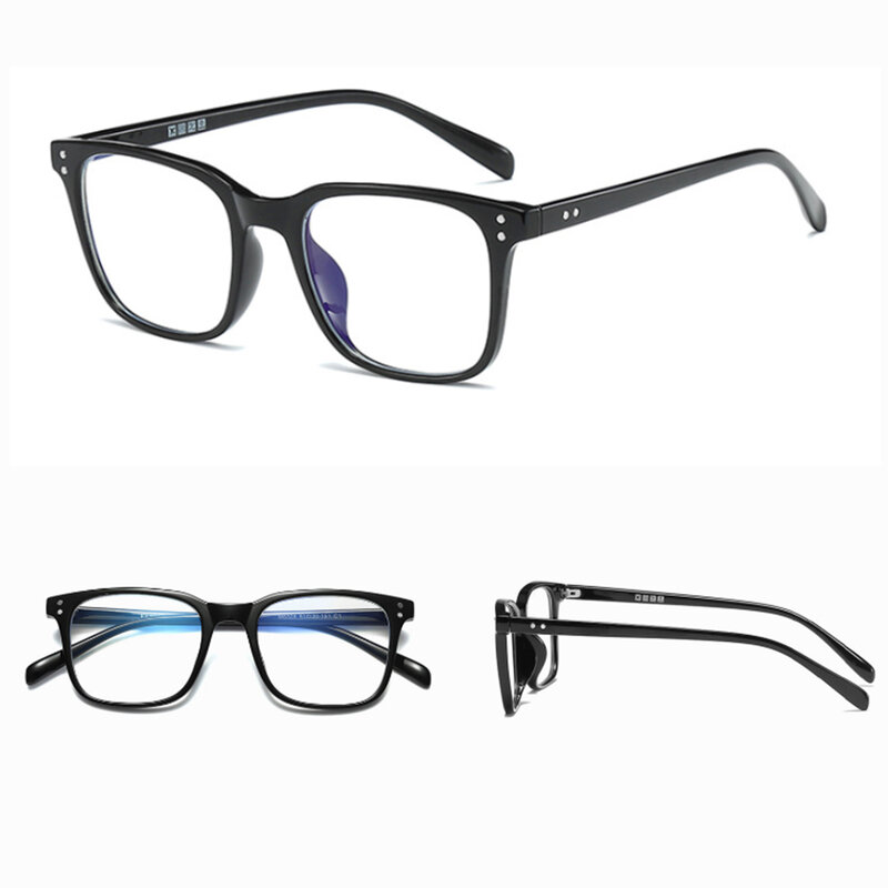 Ochelari patrati unisex lumina albastra cu protectie calculator, F5025-C1