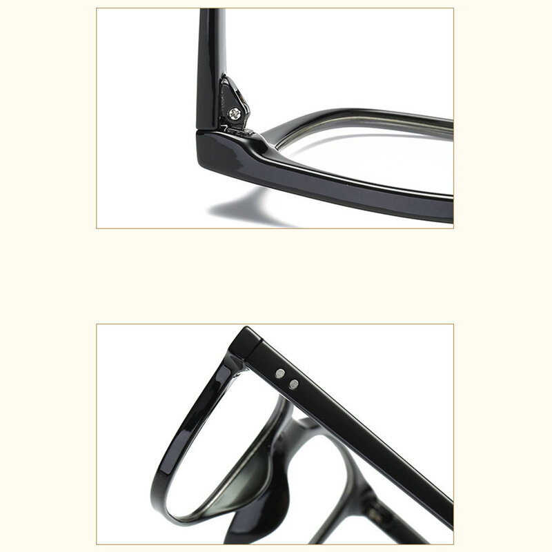 Ochelari patrati unisex lumina albastra cu protectie calculator, F5025-C29-1