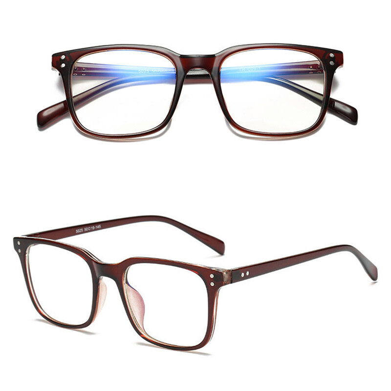 Ochelari patrati unisex lumina albastra cu protectie calculator, F5025-C29-1