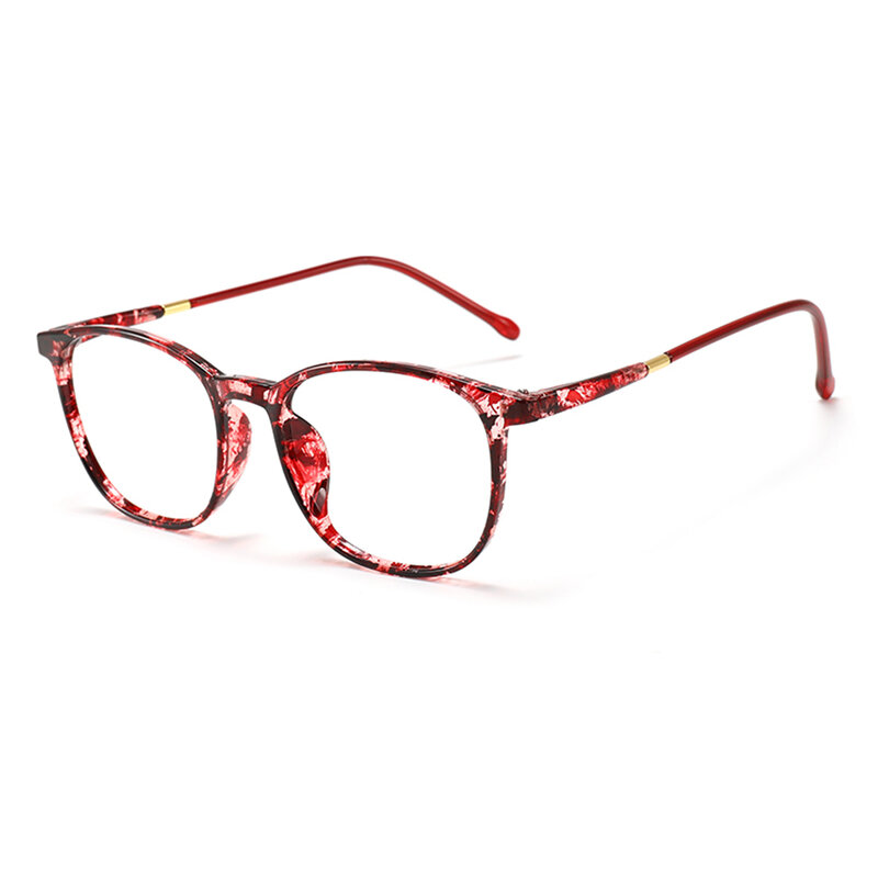 Ochelari rotunzi dama protectie ecran cu filtru lumina albastra + UV, rosu, F8509