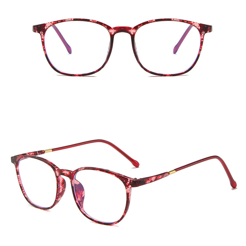 Ochelari rotunzi dama protectie ecran cu filtru lumina albastra + UV, rosu, F8509