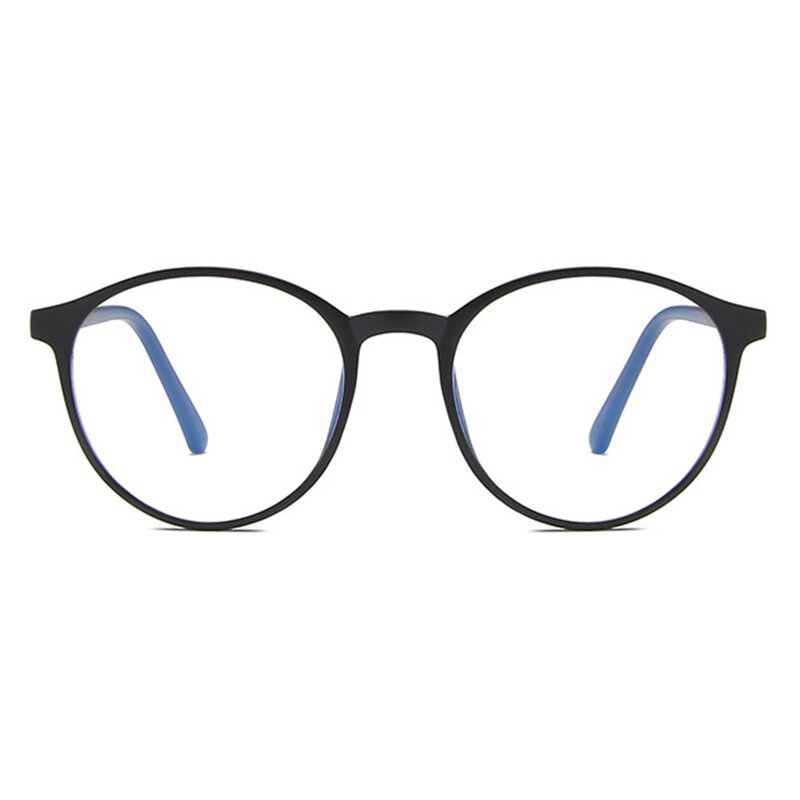 Ochelari rotunzi unisex antireflex cu lentile protectie calculator, F8551-C2