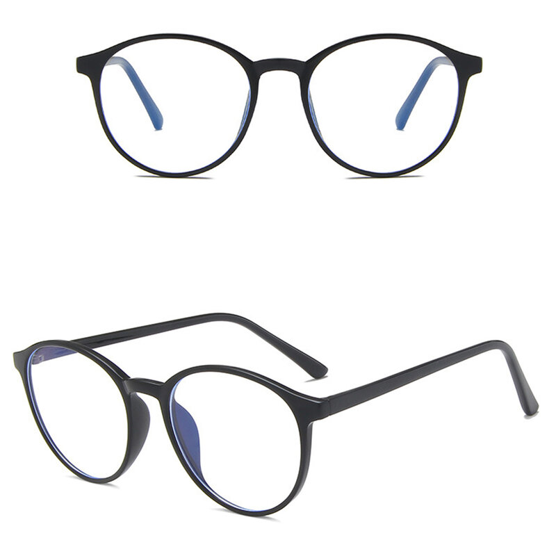 Ochelari rotunzi unisex antireflex cu lentile protectie calculator, F8551-C2