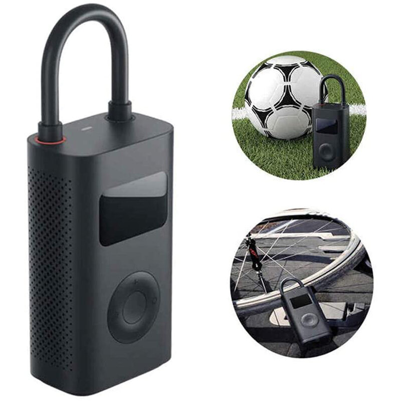 Compresor auto Xiaomi Mi Portable Electric, 2000 mAh, negru