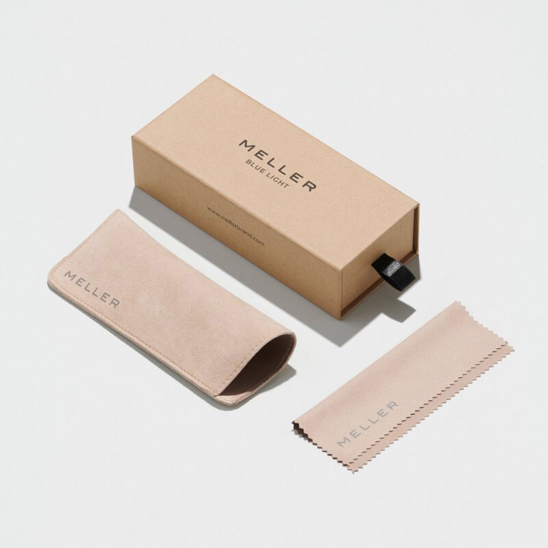 Ochelari de protectie calculator impotriva luminii albastre Meller Yster, argintiu